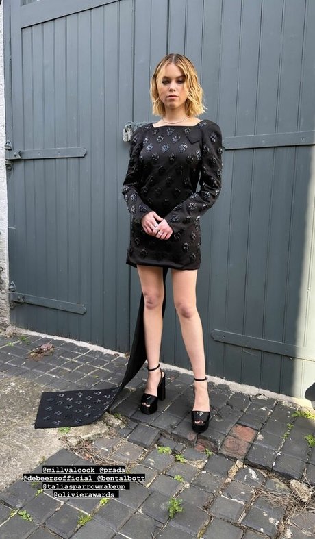 Nøgent lækket OnlyFans-billede af Milly Alcock