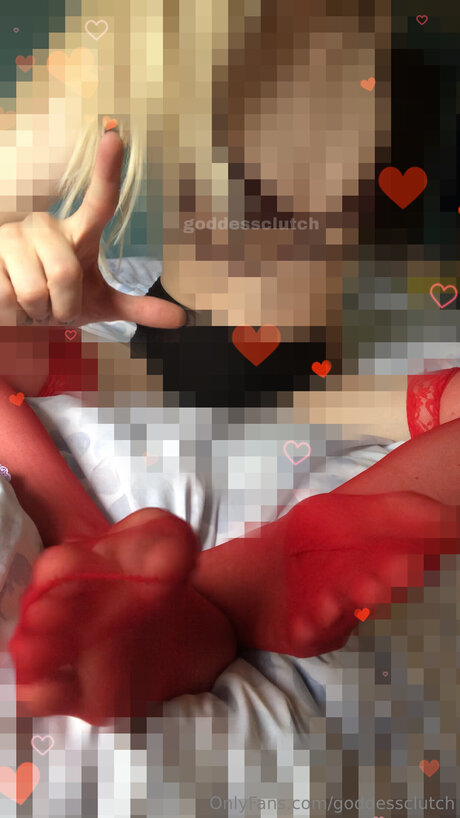 Naken läckt OnlyFans-bild av Goddessclutch