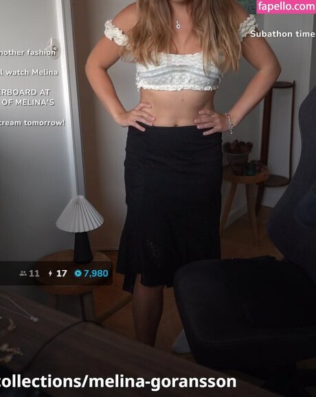 Photo nue de fuite OnlyFans de Melina Goransson